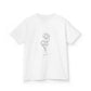 Breathe Kids Tee – Floral Minimalism White