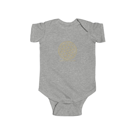 Sacred Geometry Baby Bodysuit – Midnight Edition