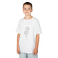 Breathe Kids Tee – Floral Minimalism White
