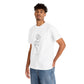 Breathe Tee – Floral White Minimalism