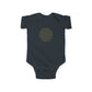 Sacred Geometry Baby Bodysuit – Midnight Edition