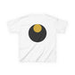 Sacred Geometry Kids Tee – Midnight Edition White