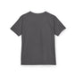 Breathe Kids Tee – Floral Minimalism Charcoal