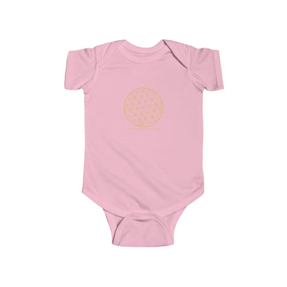Sacred Geometry Baby Bodysuit – Midnight Edition