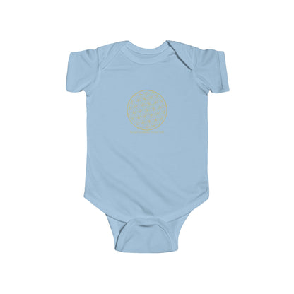 Sacred Geometry Baby Bodysuit – Midnight Edition