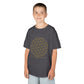 Sacred Geometry Kids Tee – Midnight Edition Charcoal