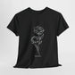 Breathe Tee – Floral Minimalism