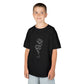 Breathe Kids Tee – Floral Minimalism Black