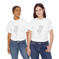Breathe Tee – Floral Minimalism
