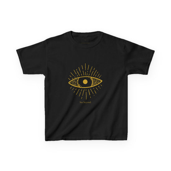 See Beyond Kids Tee – Third Eye Wisdom Black