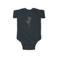 Breathe Baby Bodysuit – Floral Minimalism