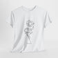 Breathe Tee – Floral Minimalism