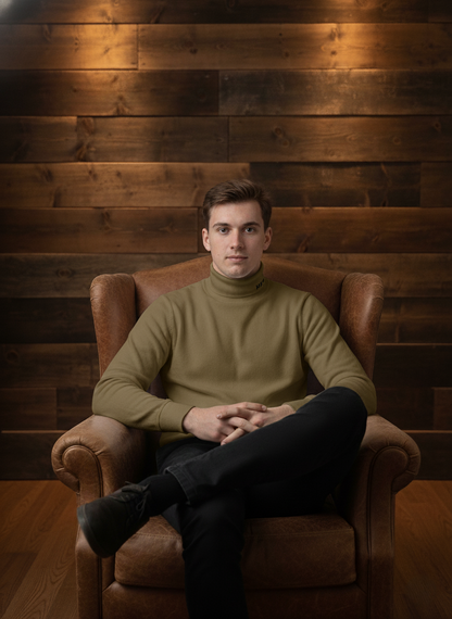 Essential Ribbed Turtleneck