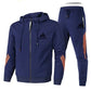 Adidas Men’s Sports Zipper Hoodie & Casual Sweatpants Set