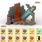 Magnetic Building Block Set – STEM Educational Toy for Kids Age 3+ | Mine World Theme