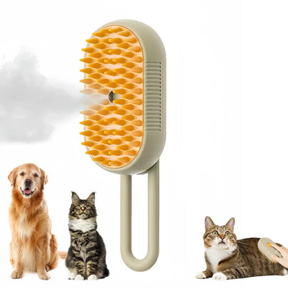 Pet Spray Grooming Comb – De-shedding & Styling Tool for Dogs and Cats