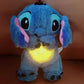 Stitch Soothing Plush Toy – Breathing Light Doll with Music & Air Bag | Baby Sleep Companion