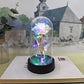 Galaxy Eternal Rose in Glass Dome