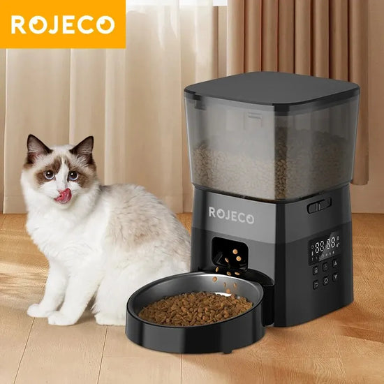 Smart Pet Food Dispenser – Automatic Wi-Fi Feeder for Dogs & Cats