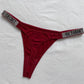 Sexy Low-Waist Thong for Women – Breathable Shiny Lingerie Panty with All-Day Comfort