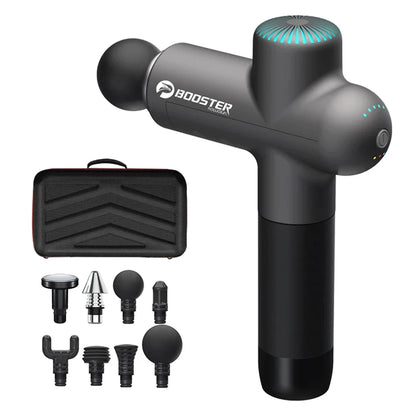 Booster Smart Electric Massage Gun – Deep Tissue Percussion Massager for Neck, Body & Fitness Recovery