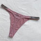 Sexy Low-Waist Thong for Women – Breathable Shiny Lingerie Panty with All-Day Comfort