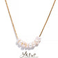 Pearl & Stainless Steel Necklace