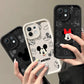 Cute Mickey & Minnie Mouse Phone Case – Soft Shockproof Cover for Xiaomi & POCO