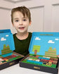 Magnetic Building Block Set – STEM Educational Toy for Kids Age 3+ | Mine World Theme