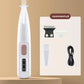 Waterproof Dog Paw Trimmer with LED Light – Pet Hair Grooming Clippers with LED Display & 18mm Wide Blade