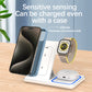 3-in-1 Wireless Charging Station – Foldable Pad for iPhone 15/14/13/12, Watch & AirPods