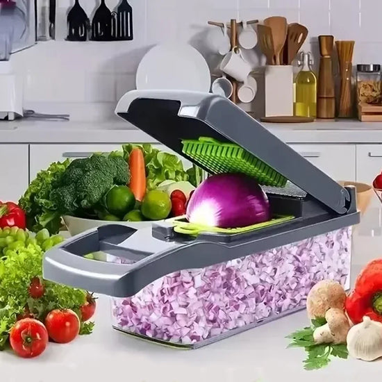 16-in-1 Vegetable Chopper & Slicer for Kitchen Essentials