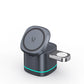 3-in-1 Magnetic Wireless Charger for Apple Devices - 15W Fast Charge