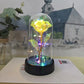 Galaxy Eternal Rose in Glass Dome