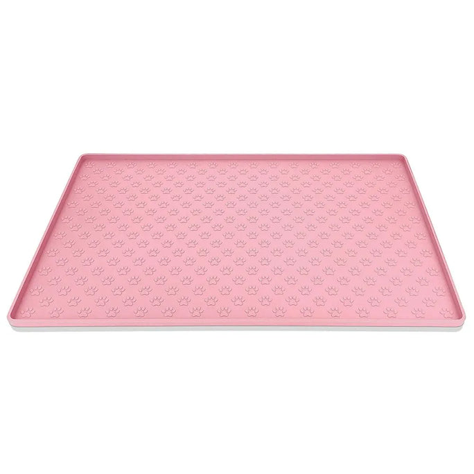 Non-Spill Silicone Pet Mat - Waterproof & Easy to Clean