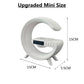 RGB Wireless Charger Stand with Alarm Clock & Speaker