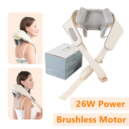 Foreverlily Neck & Shoulder Massager – Deep Kneading Shawl with Heat Therapy