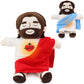 Breathing Jesus Plush Toy – Soothing Musical Sleep Companion with 4-Mode Adjustment | Christmas Gift for Kids
