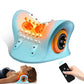 Portable EMS Heated Neck Massager with Low-Frequency Pulse & Cervical Traction