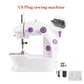 Compact Sewing Machine 202 – With Built-in Light, Cutter & Pedal | Ideal for Beginners