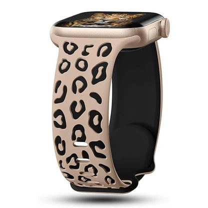 Engraved Silicone Strap for Apple Watch - All Series