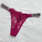 Sexy Low-Waist Thong for Women – Breathable Shiny Lingerie Panty with All-Day Comfort