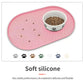 Waterproof Pet Food Mat – Non-Slip Silicone Bowl Pad for Dogs & Cats