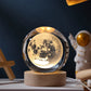 LED Galaxy Crystal Ball – 3D Moon & Planet Table Lamp for Kids, Teens & Birthday Gifts