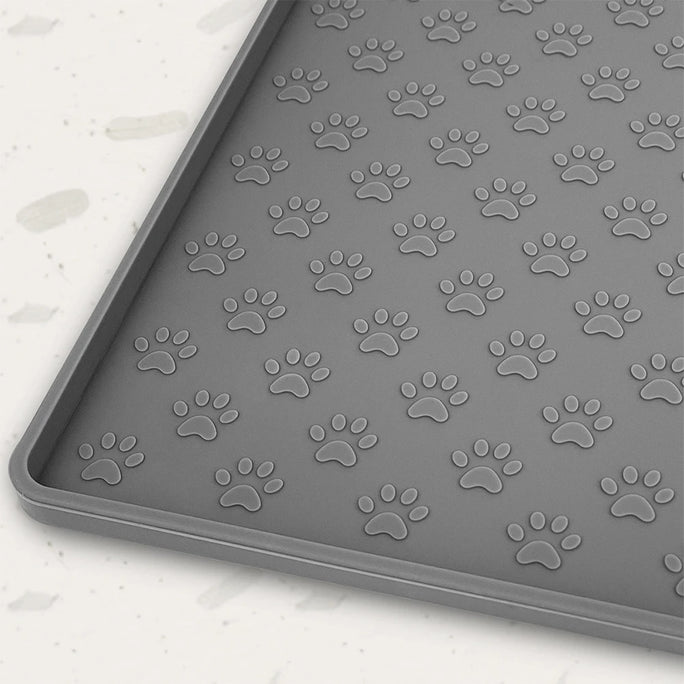 Non-Spill Silicone Pet Mat - Waterproof & Easy to Clean