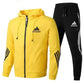 Adidas Men’s Sports Zipper Hoodie & Casual Sweatpants Set