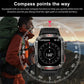 2024 Outdoor Smartwatch with Fitness Tracker & Bluetooth Calls