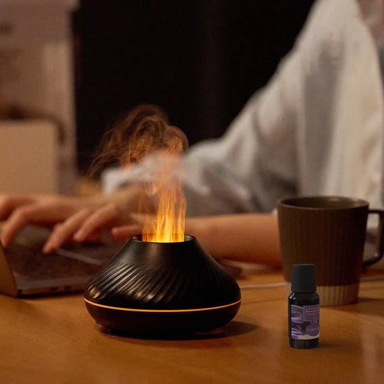 Lanwang Flame Aroma Diffuser – Create a Cozy Ambiance