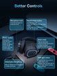 Baseus GH02 Wireless Gaming Headphones - RGB & Bluetooth 5.3