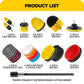 Drill Brush Cleaning Kit – 6-in-1 Scrub Set with Extension Rod